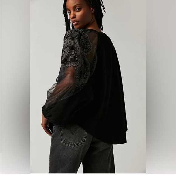 NWOT free people Tony tunic top - Picture 2 of 8